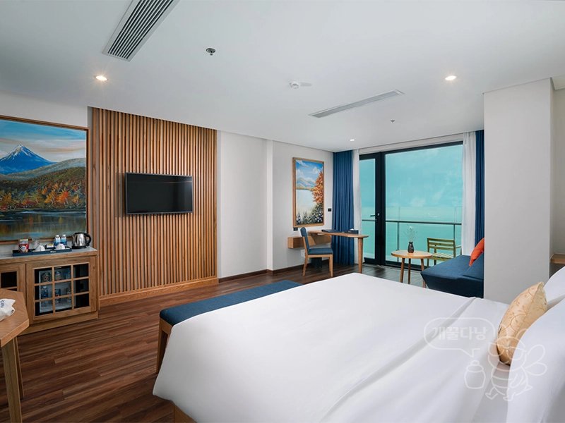 살라 다낭 비치 호텔 부분 바다 스위트