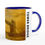 Thumbnail: Tower Bridge  J.M.W. Turner Reimagined Artwork 11oz mug with coloured rim