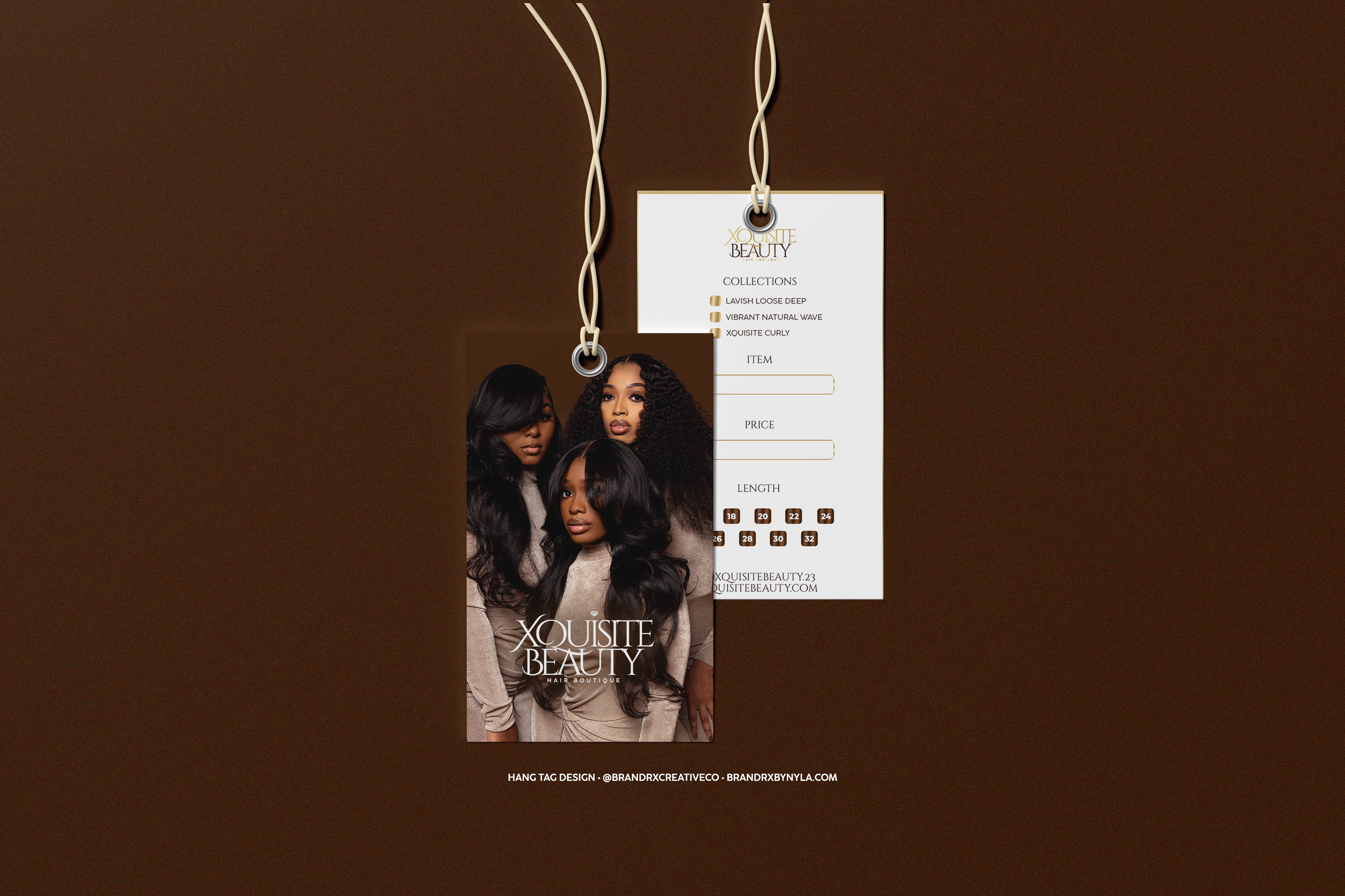 Hang Tag Design + Mock-Up