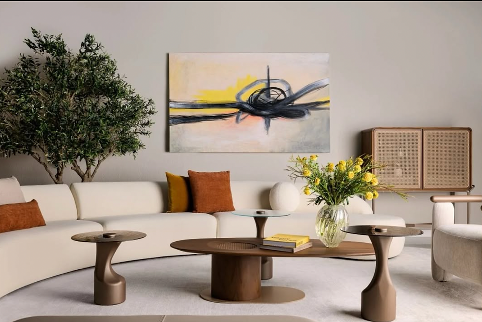 Curated furniture and decor West Palm Beach in a modern room.