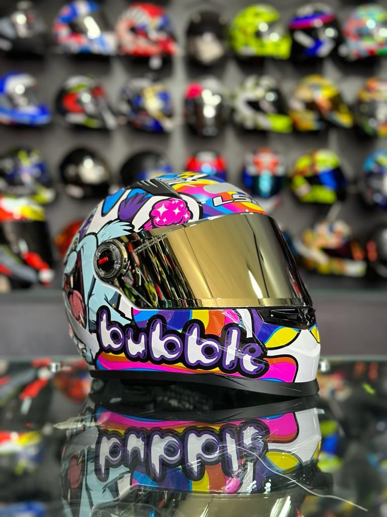 CAPACETE LS2 FF358 CLASSIC BUBBLE