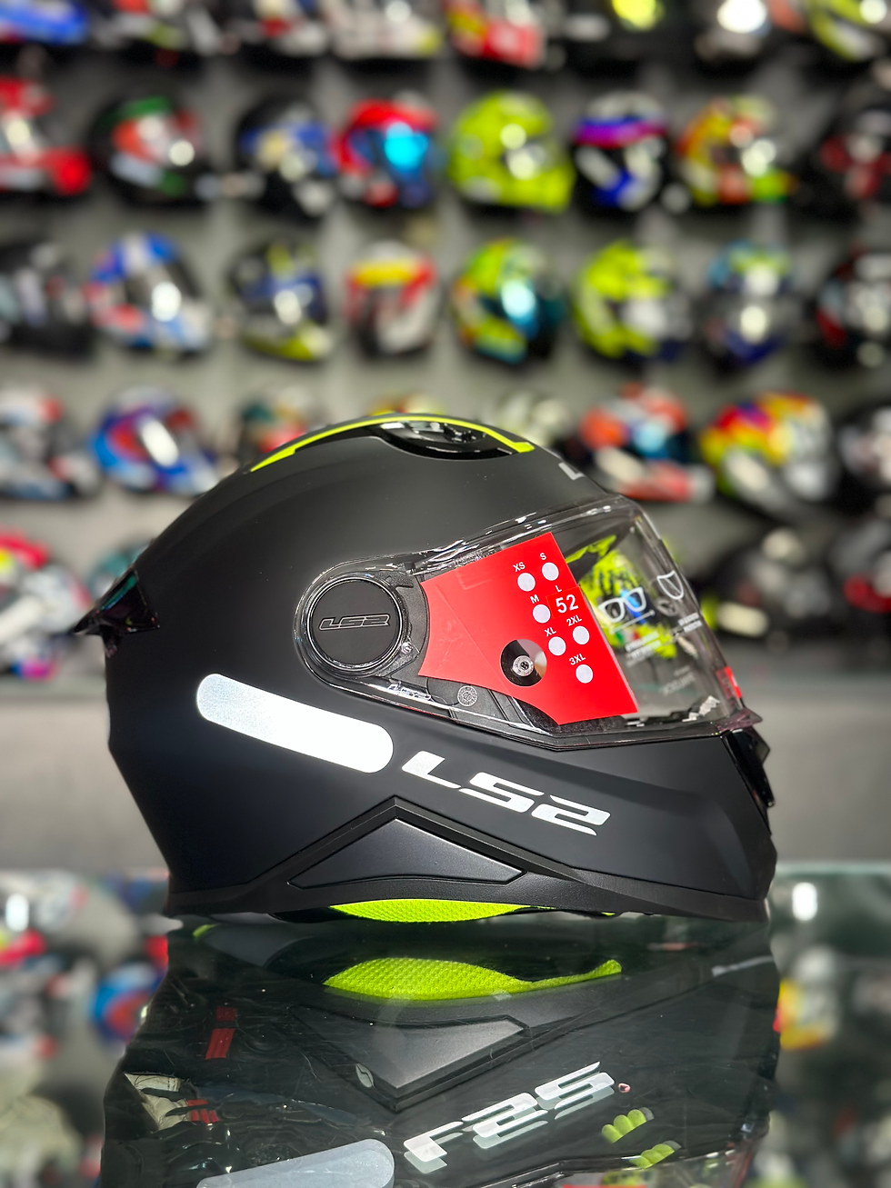 CAPACETE LS2 KID MONOCOLOR PRETO FOSCO