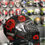 Miniatura: CAPACETE AXXIS EAGLE EVO FLOWERS GLOSS BLACK/RED