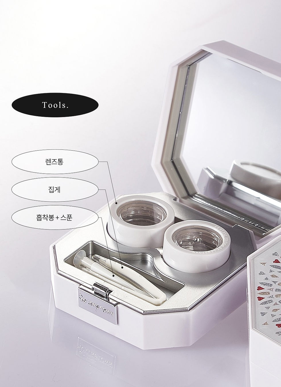 縮圖：Lenstown x Swarovski水鑽水盒, 施華洛世奇隱形眼鏡盒, 施華洛世奇聯名