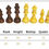 Thumbnail: Medieval Plastic Chess Pieces Set 64 & 75 & 95 Mm