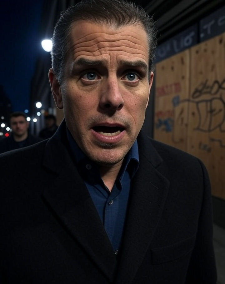 Hunter Biden during a recent endorsement of the Crack Emporium.