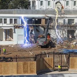 White House 'Renovation' A Thinly Veiled Quest For The Lost Ark, Sources Confirm