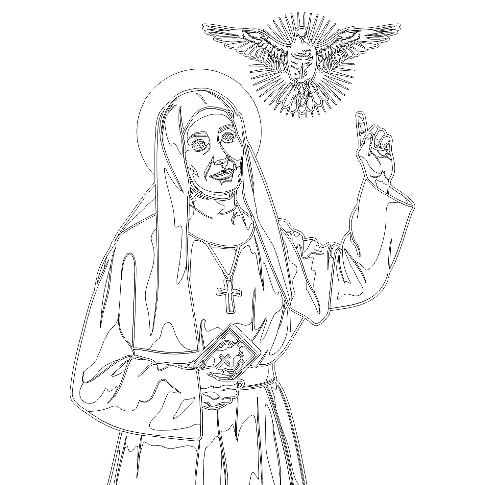 Miniatura: Santa Elena Guerra Ilustração Vetorial Colorida