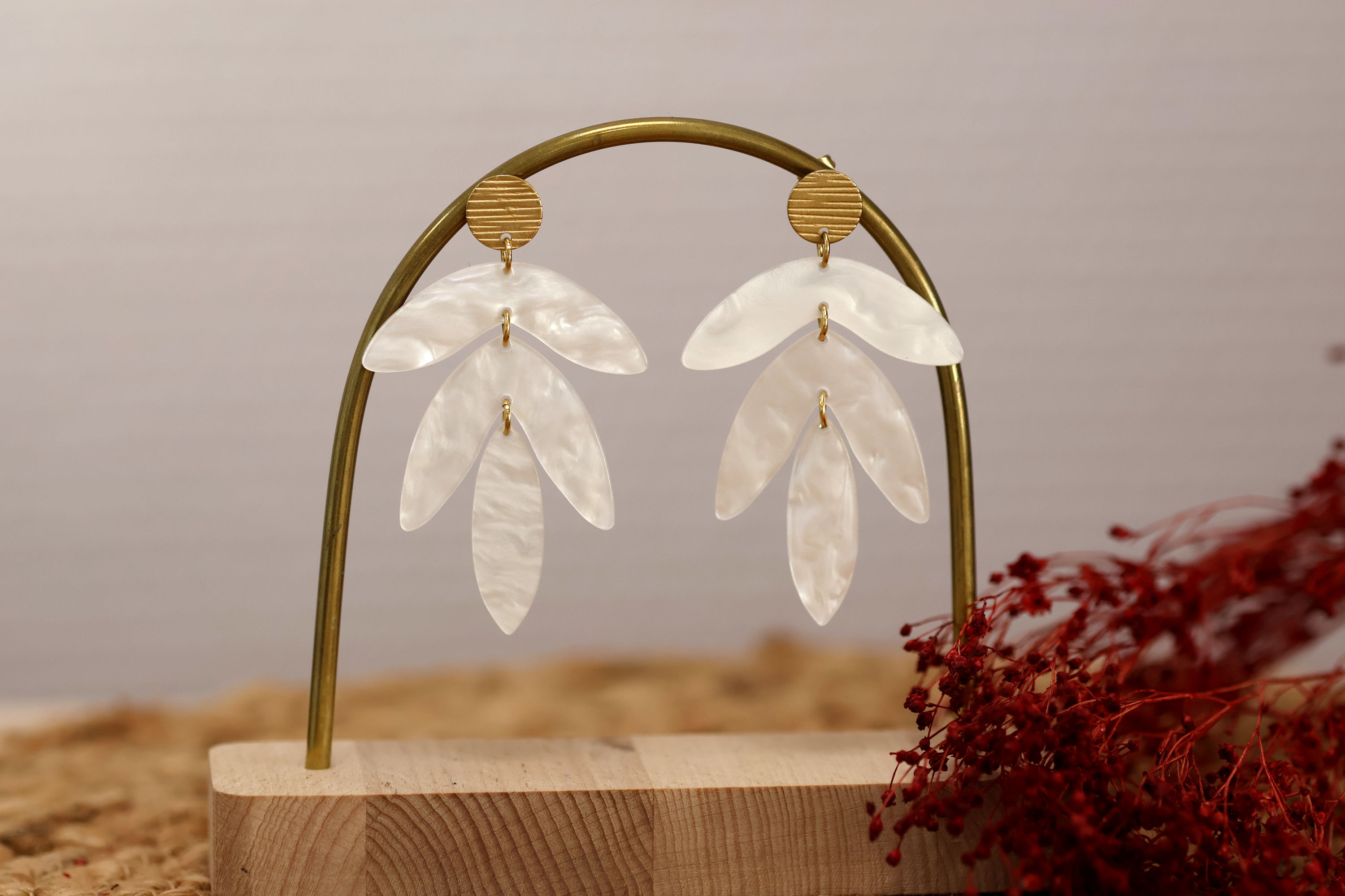 Boucles d'oreilles *Majestueuse*