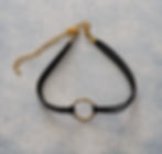 Thumbnail: Gold Hoop Choker Necklace