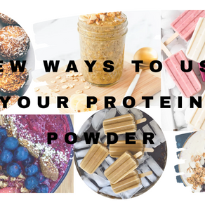 CREATIVE RECIPES FOR YOUR PROTEIN POWDER. 