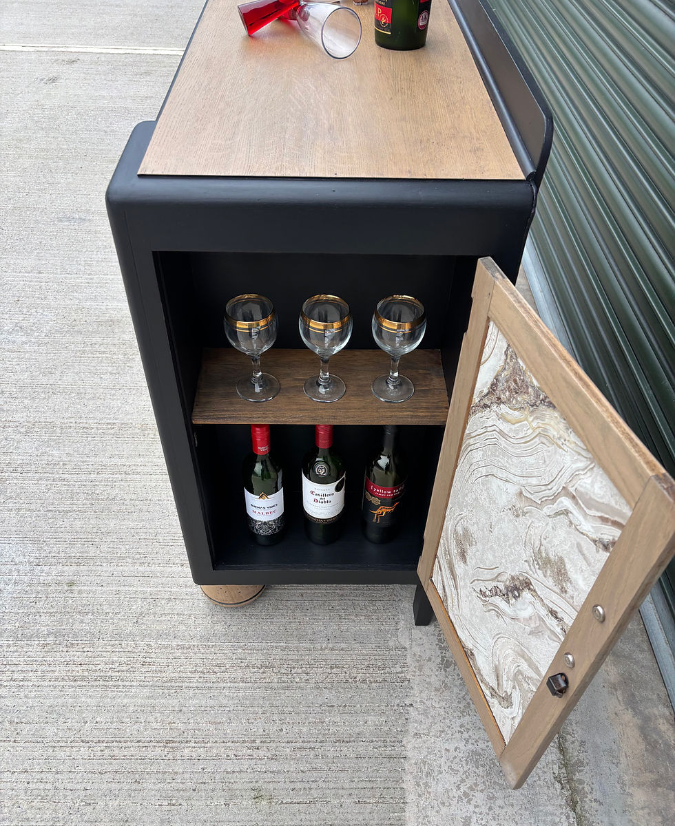 Thumbnail: Art Deco Drinks Cabinet/Sideboard