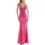 Thumbnail: Satin Embellished Evening Dress  