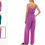 Thumbnail: RUFFLE V-NECK JUMPSUIT 