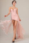 Thumbnail: Chiffon Ruched Bodice Evening Dress