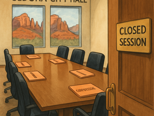 Behind Closed Doors- Sedona Council’s October 14 Executive Session Raises Eyebrows