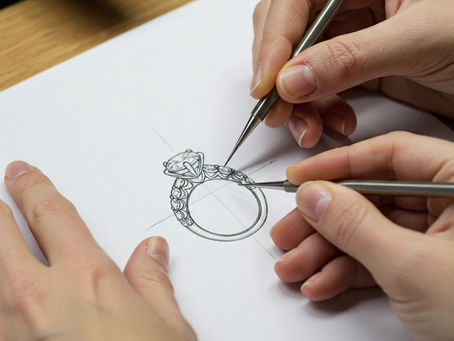 Being Part of a Couple's Journey: The Joy of Creating Engagement Rings