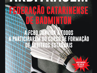 Curso Formação de Árbitros Estaduais