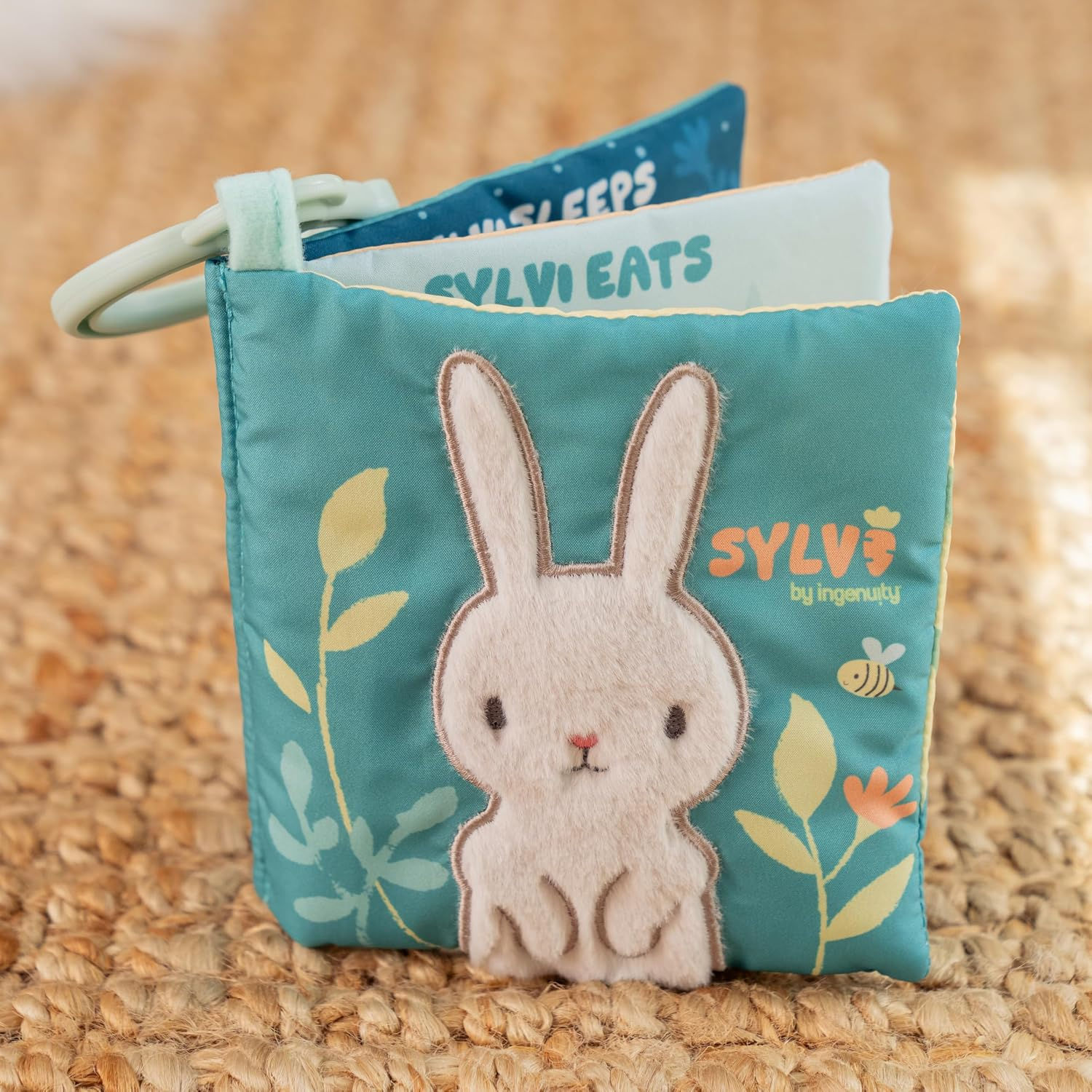 Ingenuity Storytime Sylvi Baby Crinkle Book