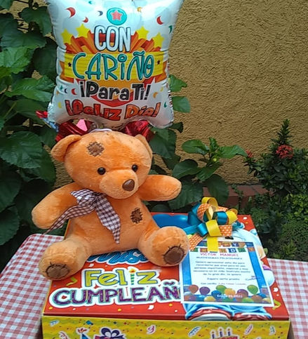 Sorpresa infantil con peluche ternurita