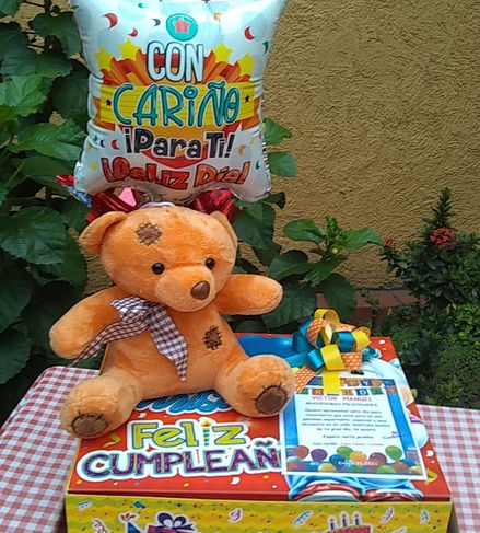 Sorpresa infantil con peluche ternurita
