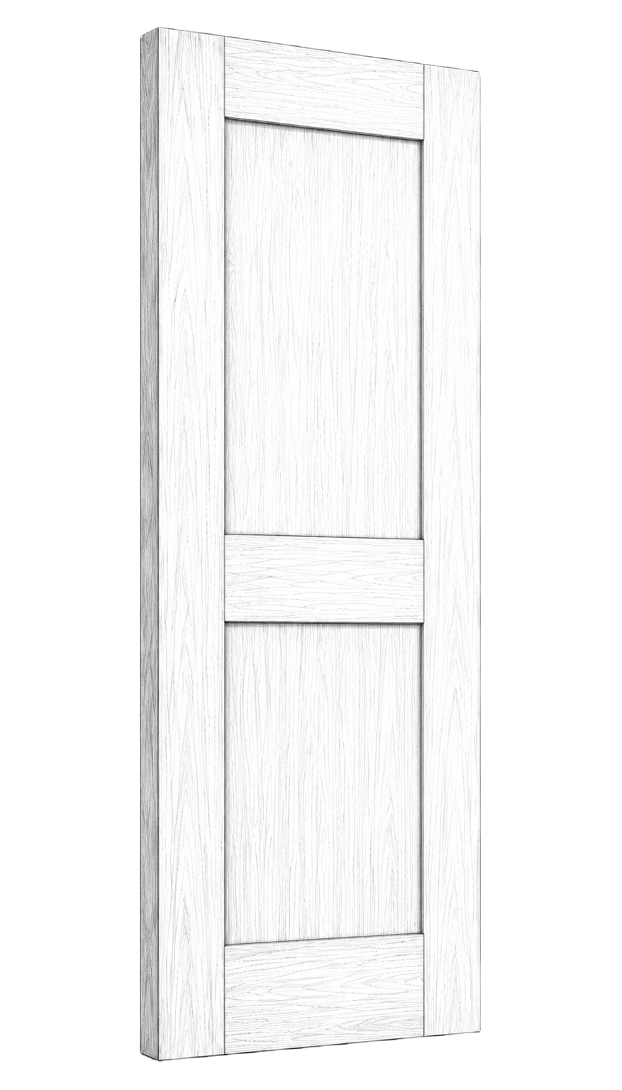Flat 2 Panel Door