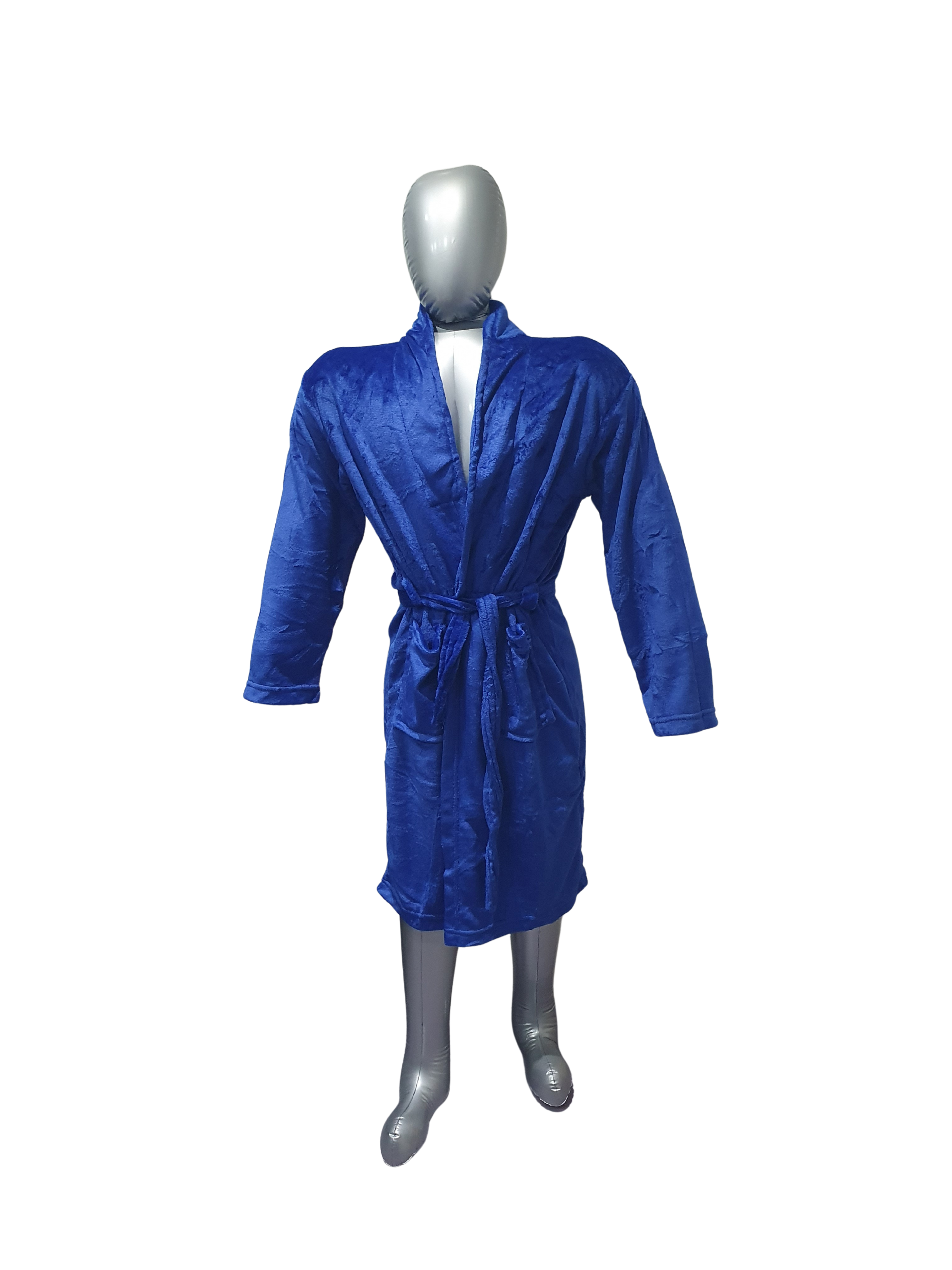 Unisex Plush Fleece Bathrobe