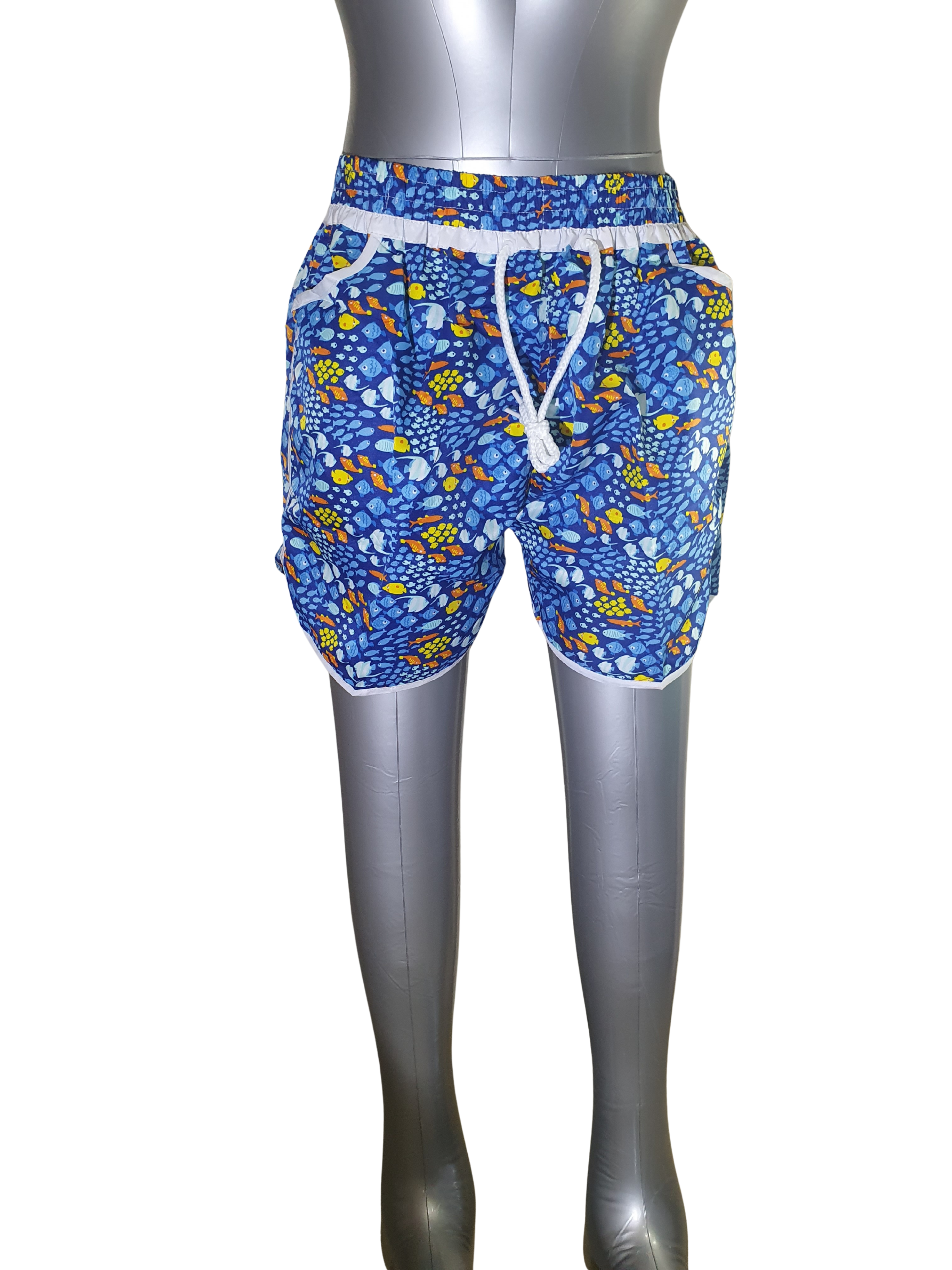 Casual Shorts - Fish Print