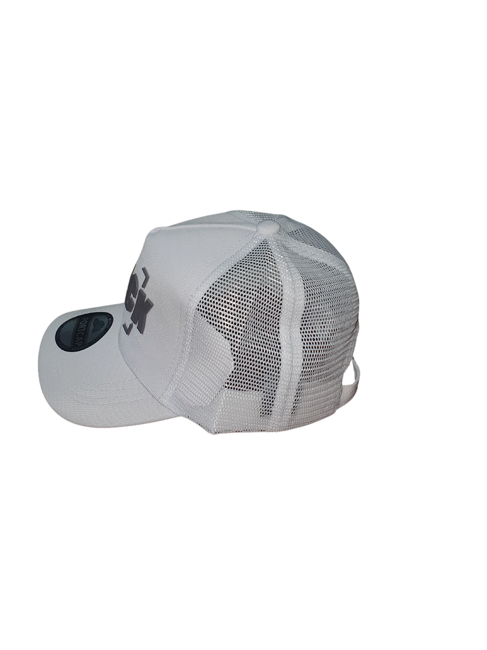 Thumbnail: Black Sports Cap - Netted Back
