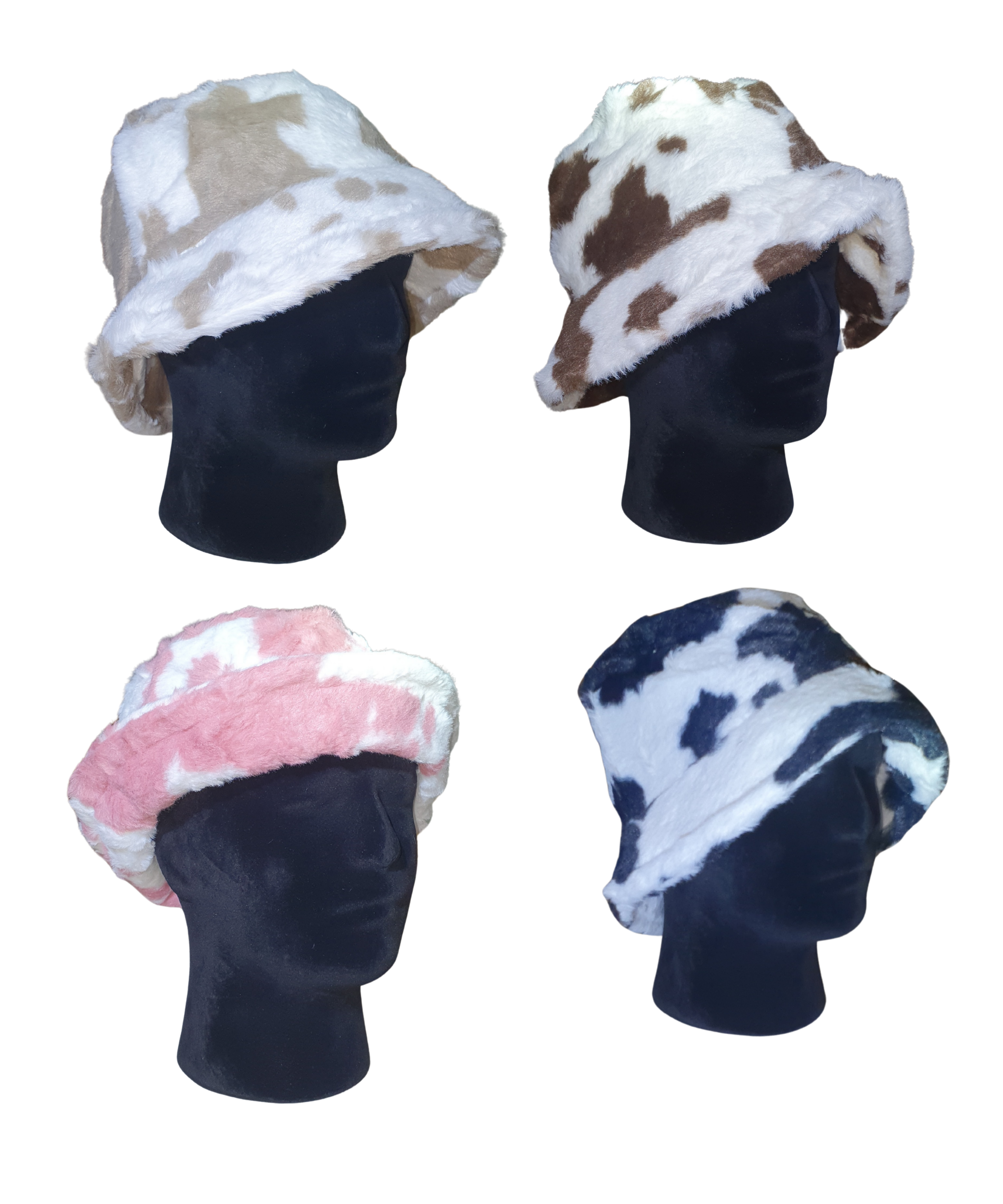 Bucket Hat - Cow Print