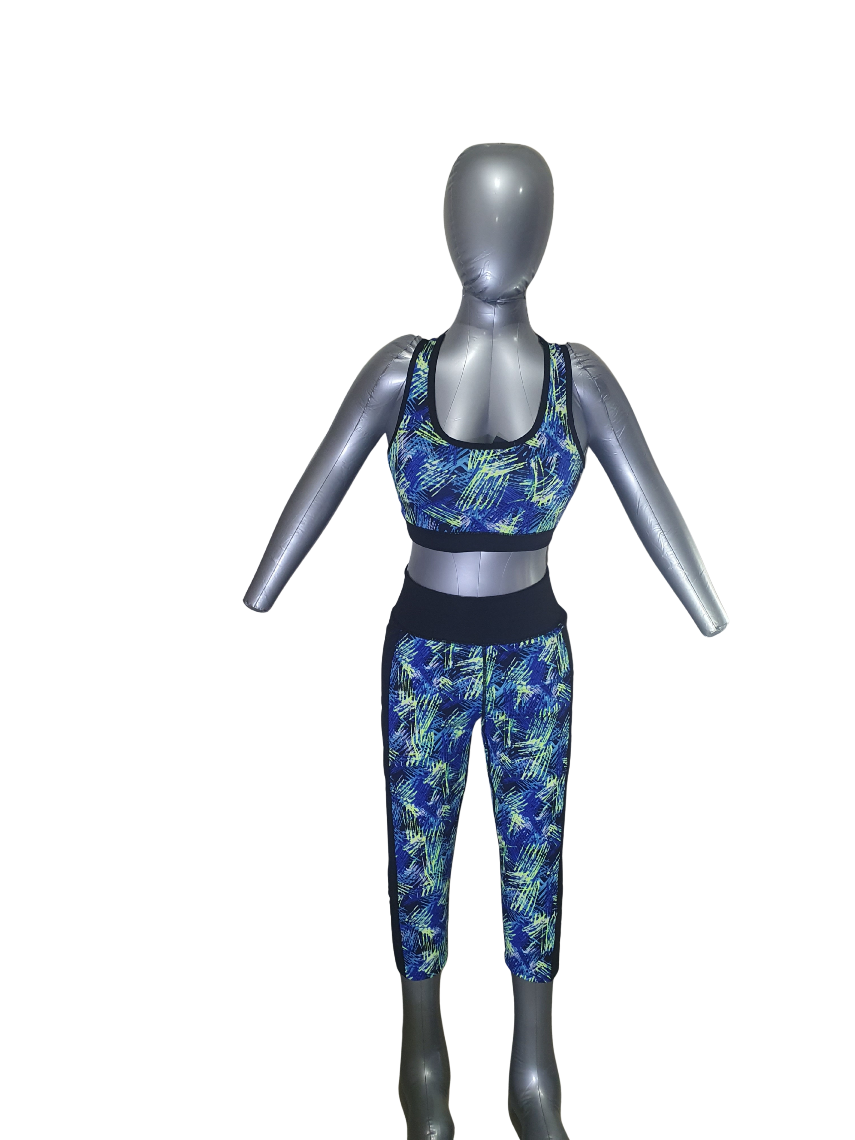 Womens 2 Piece Leggings and Sports Bra