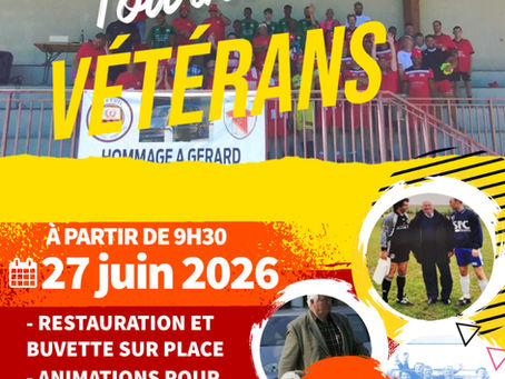 ⚽️ Tournoi Vétéran – JS Sireuil ⚽️