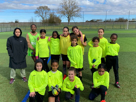 La joie de nos féminines lors du plateau féminin à Jarnac 