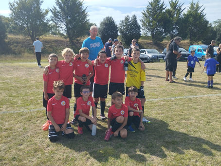 La rentrée pour nos U11