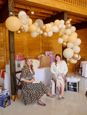 ballon garland, bridal shower, bride, barn, Aletheia Farm, Aletheia, Piedmont, South Carolina
