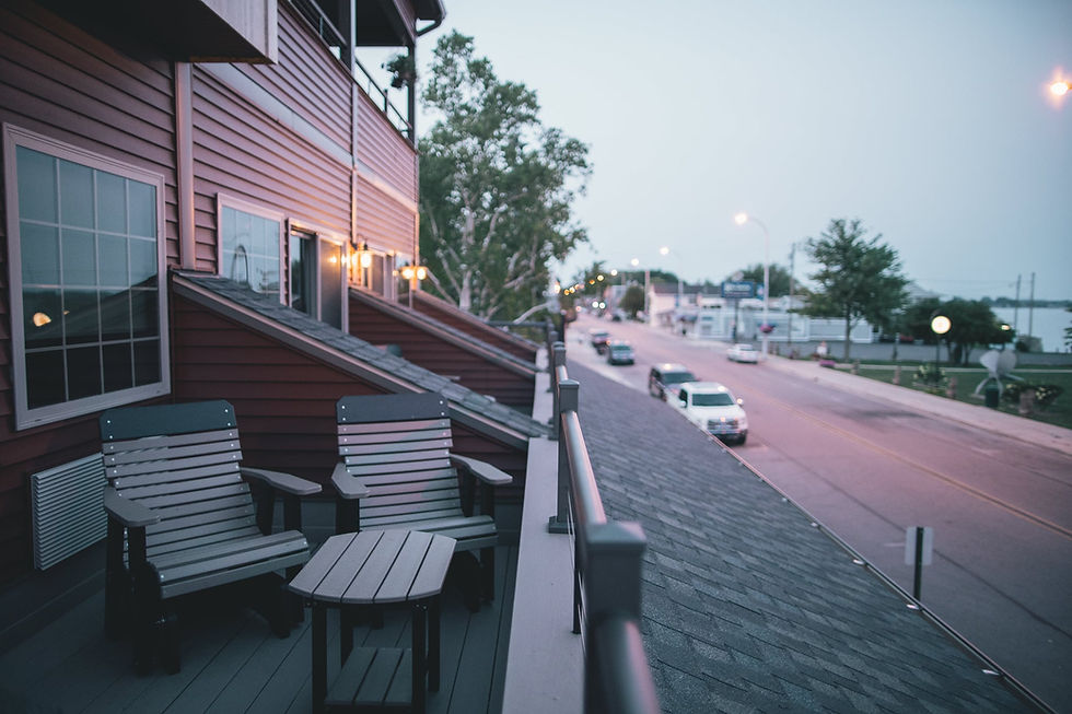 The Riverhouse Balcony