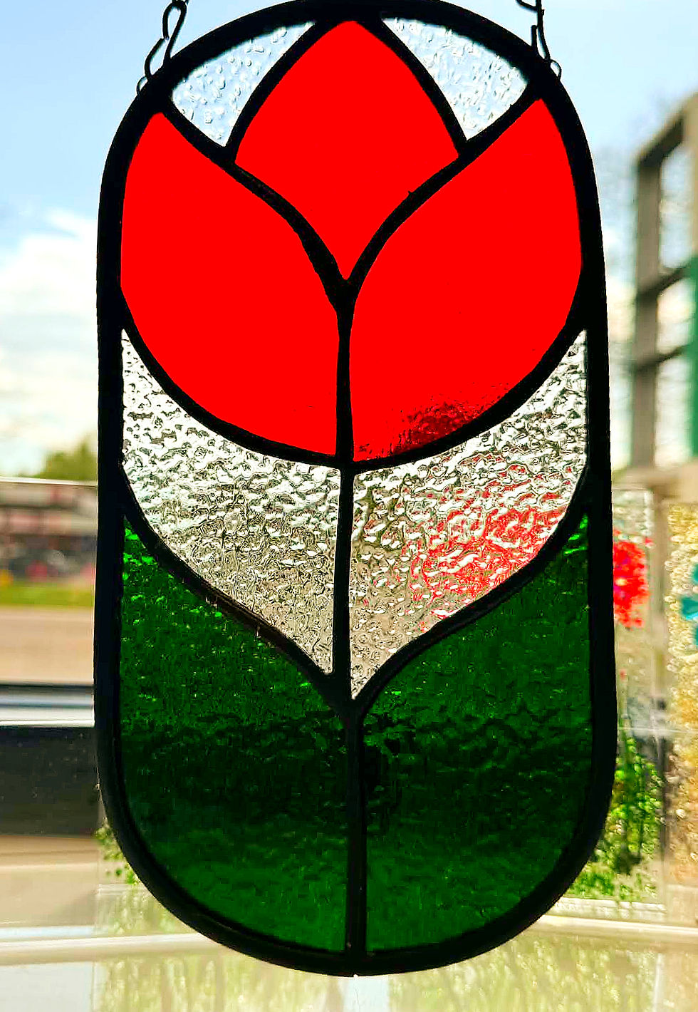 Make and Take - Tulip oval panel $65