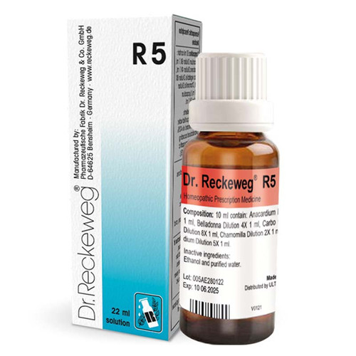 Dr. Reckeweg R5 Homeopathic Formula Drops 22 ml drops UltraMedicals
