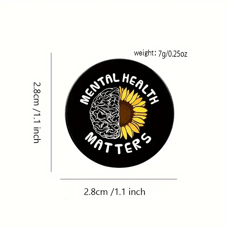 Thumbnail: Mental Health Matters - Pin/Brooch