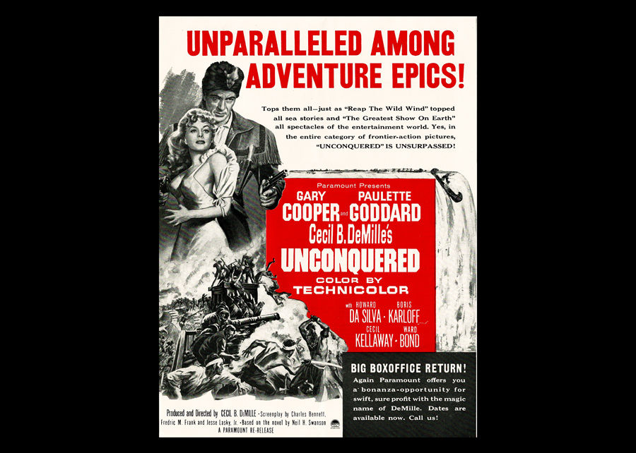 1955 Paramount Studios Original Film Trade Magazine Ad