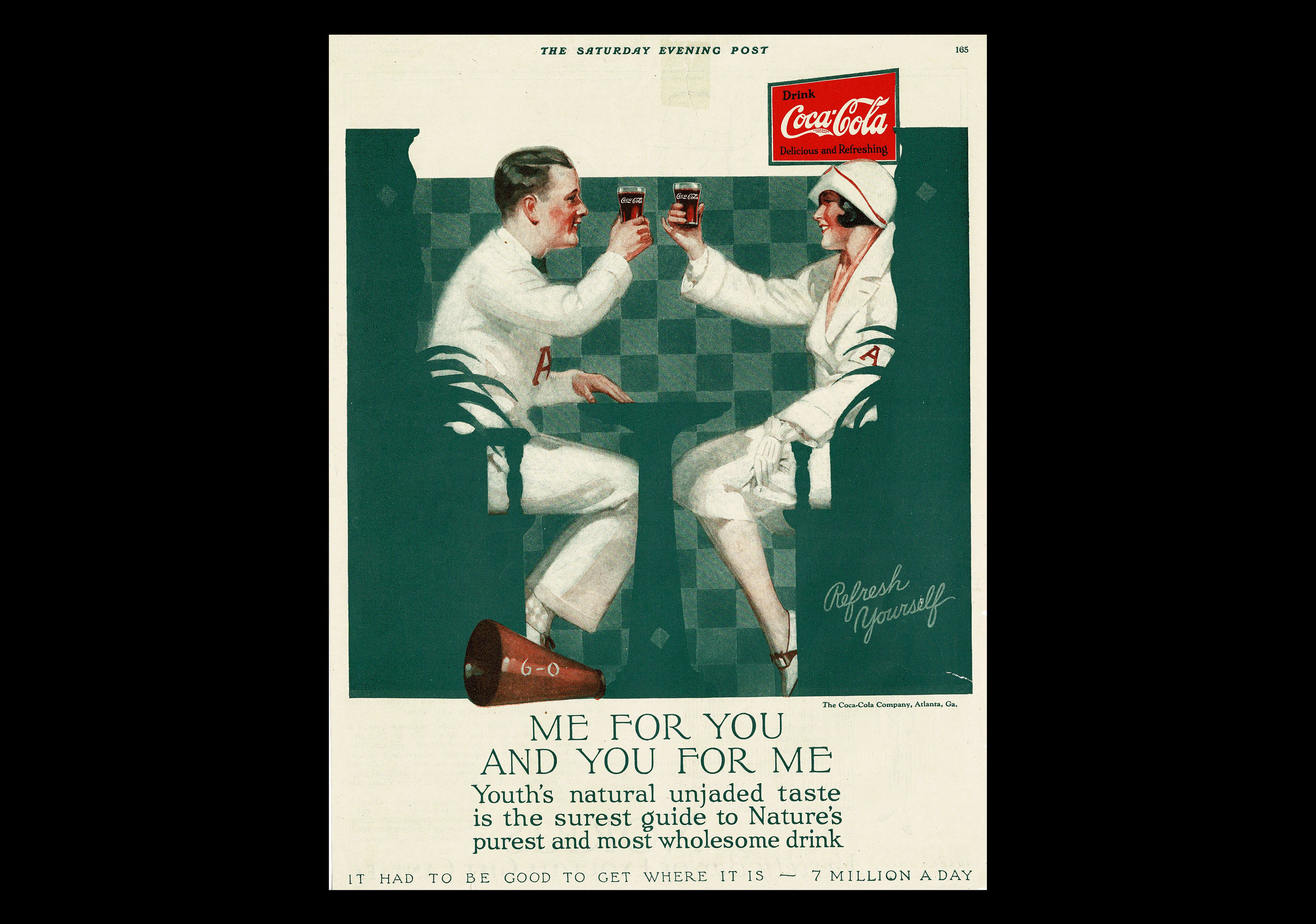 1926 Coca Cola Original Magazine Ad