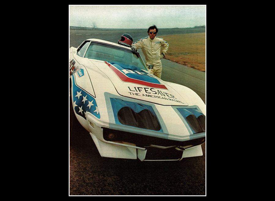 1972 Chevrolet Corvette John Greenwood Race Cars Original Magazine Ad