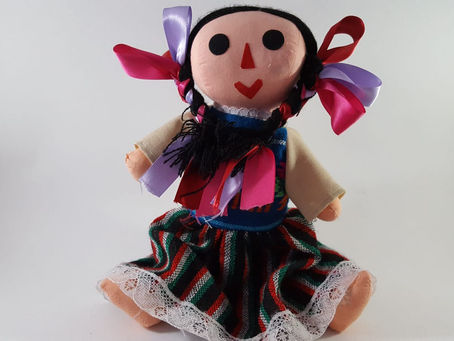 Mexicanitas: La muñeca de trapo que será tu mejor recuerdo.