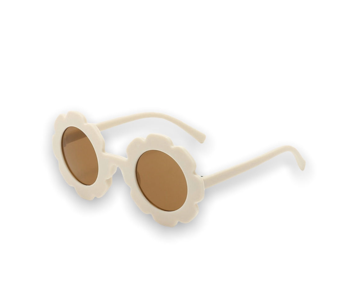 FLOWER SUNGLASSES - IVORY