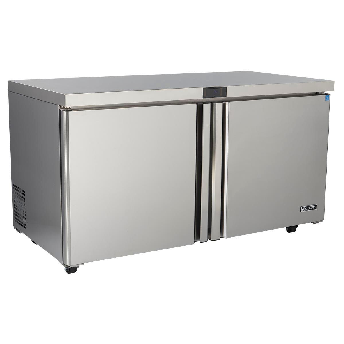 Berg BERU60R 17.2 cu. ft. 2-Door Undercounter Refrigerator 60-1/4"W