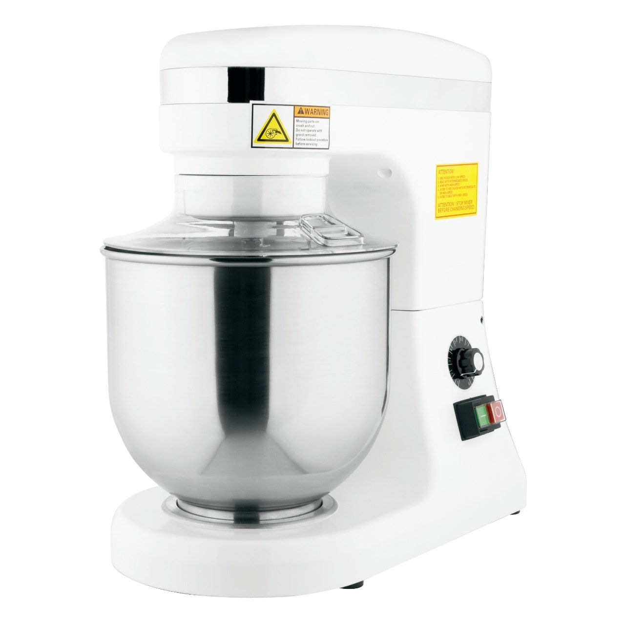 Sentinel HL-7C 7-Quart Variable Speed Commercial Stand Mixer with Accessories