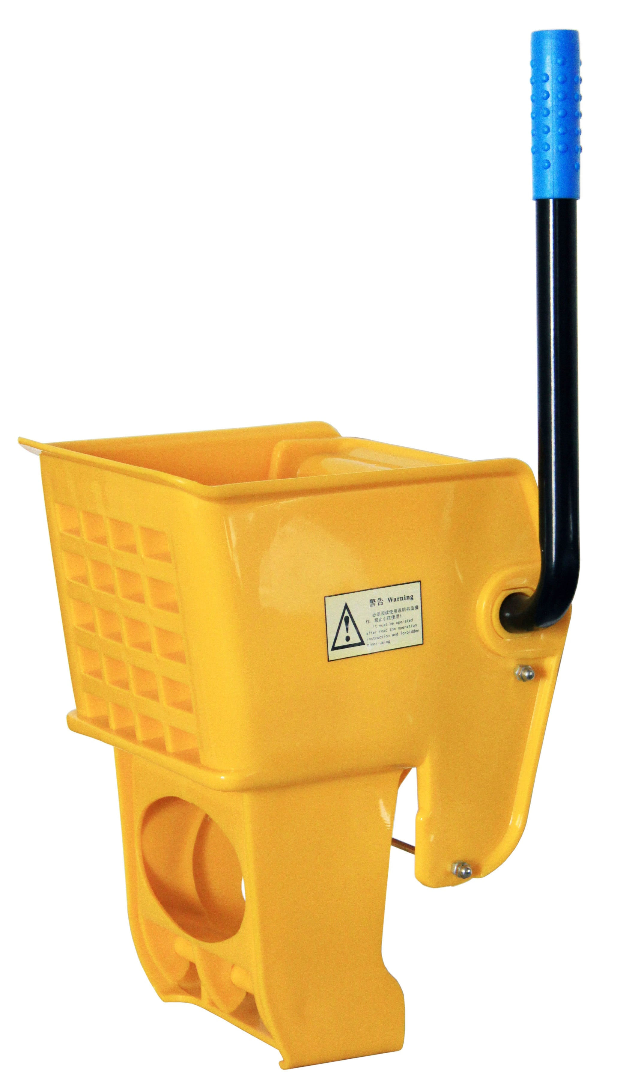 36-Quart Yellow Replacement Mop Bucket Side Press Wringer