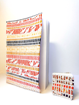 reliure maille papier