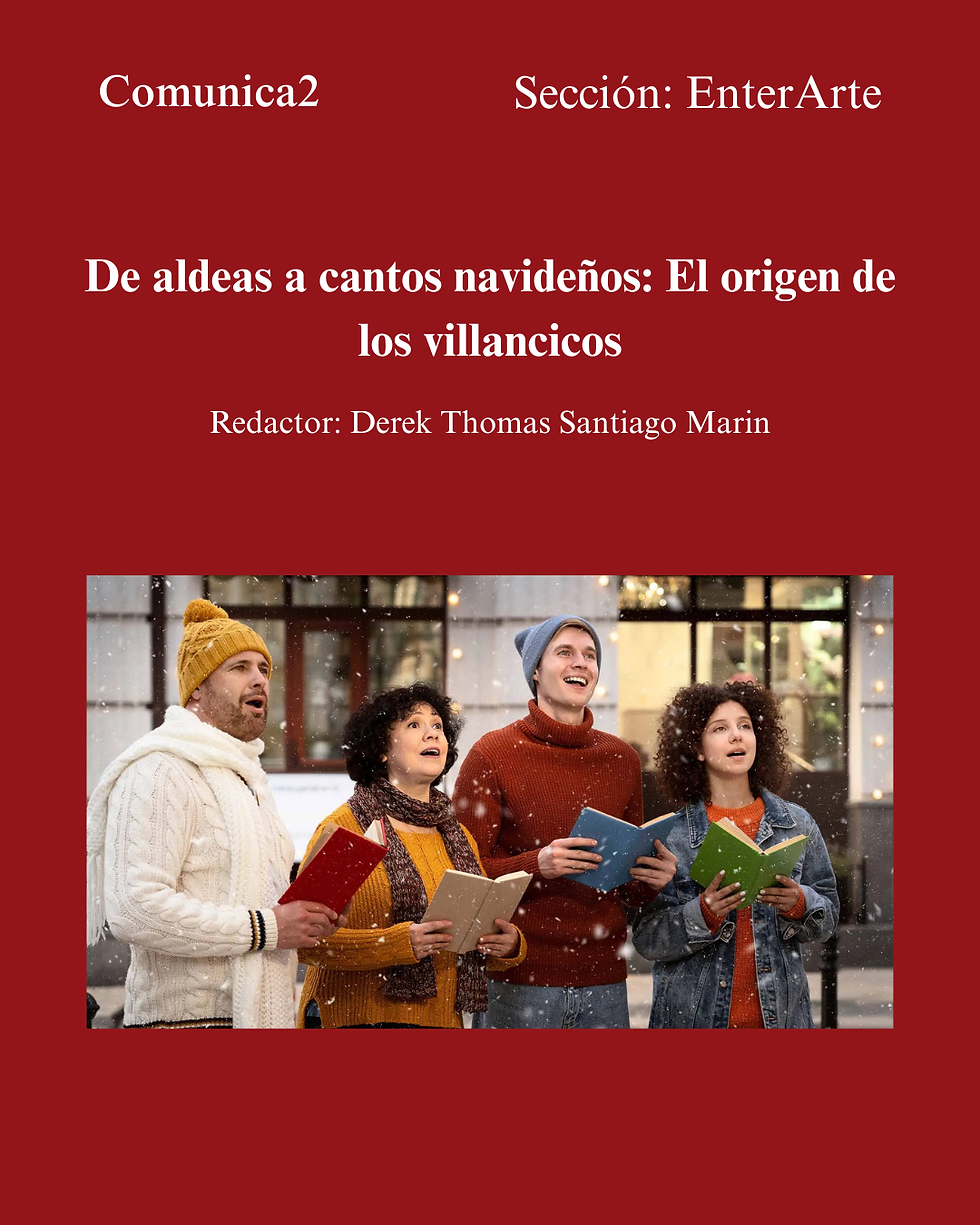 De aldeas a cantos navideños: El origen de los villancicos