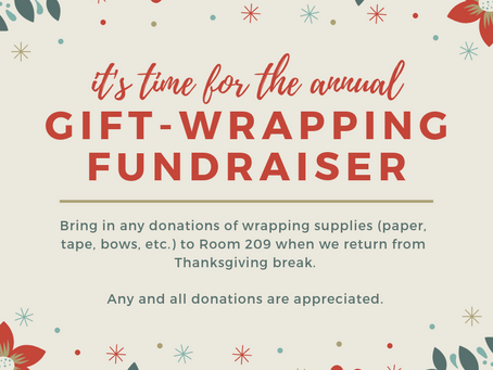 Donate for Gift Wrapping!